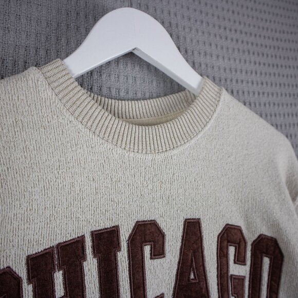 New York Popular Chicago Knit Sweater Collegiate - Picture 4 of 8